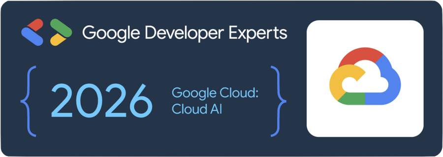 Google Developer Experts 2026 badge — Google Cloud: Cloud AI